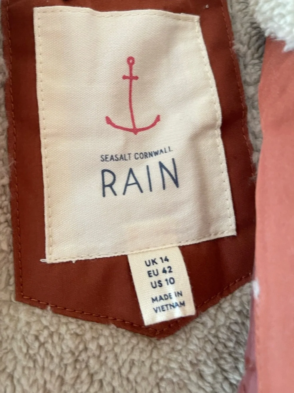 Seasalt Cornwall Plant Hunter 2 Waterproof Hoode Coat. Size 10 US Women
#381 - Picture 8 of 13
